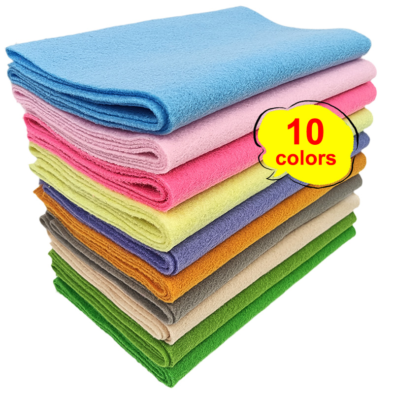 Textile And Sewing Materials - 910*200*1.4mm 두께의 부드러운 펠트 원단 시트