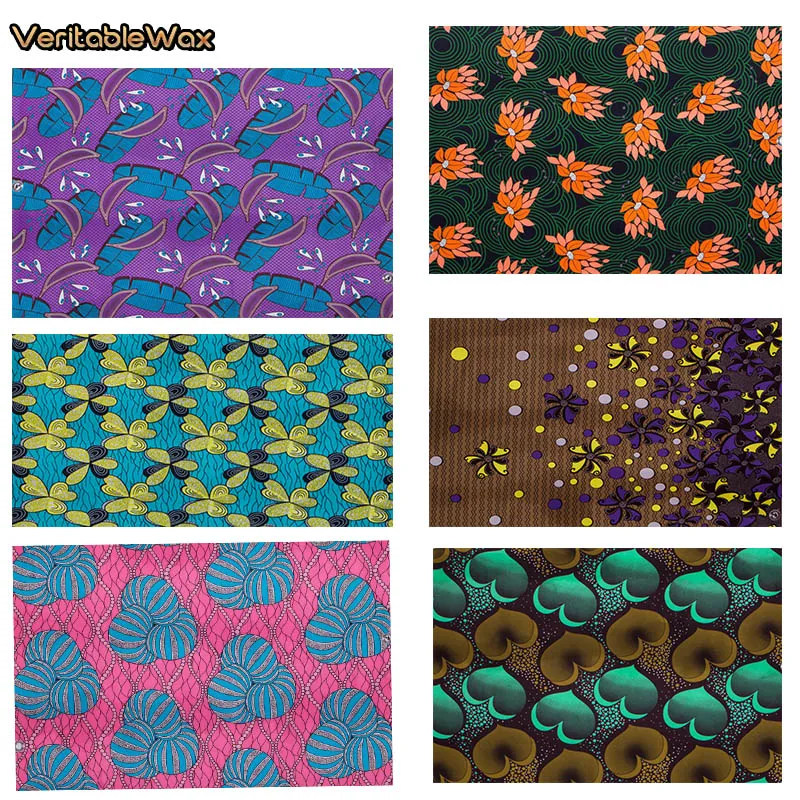 Sewing Batik - 아프리카 나이지리아 인쇄 바틱 원단 진짜