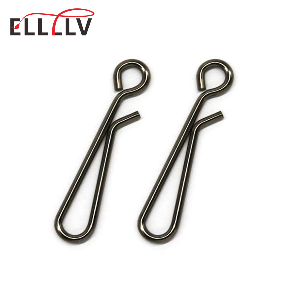 Hook Eye Fastener - 100pcs 바닷물 낚시 스테인레스 스틸 오픈