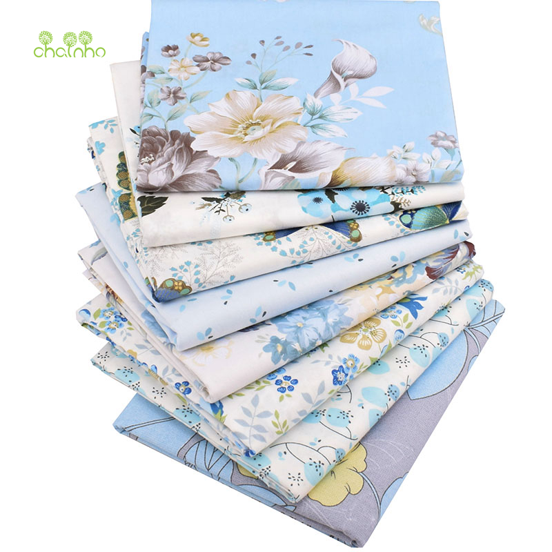 꽃 프린트 능직 면 원단, DIY 바느질 퀼팅 홈 텍스 - Textile And Sewing Materials 리뷰 및 가격