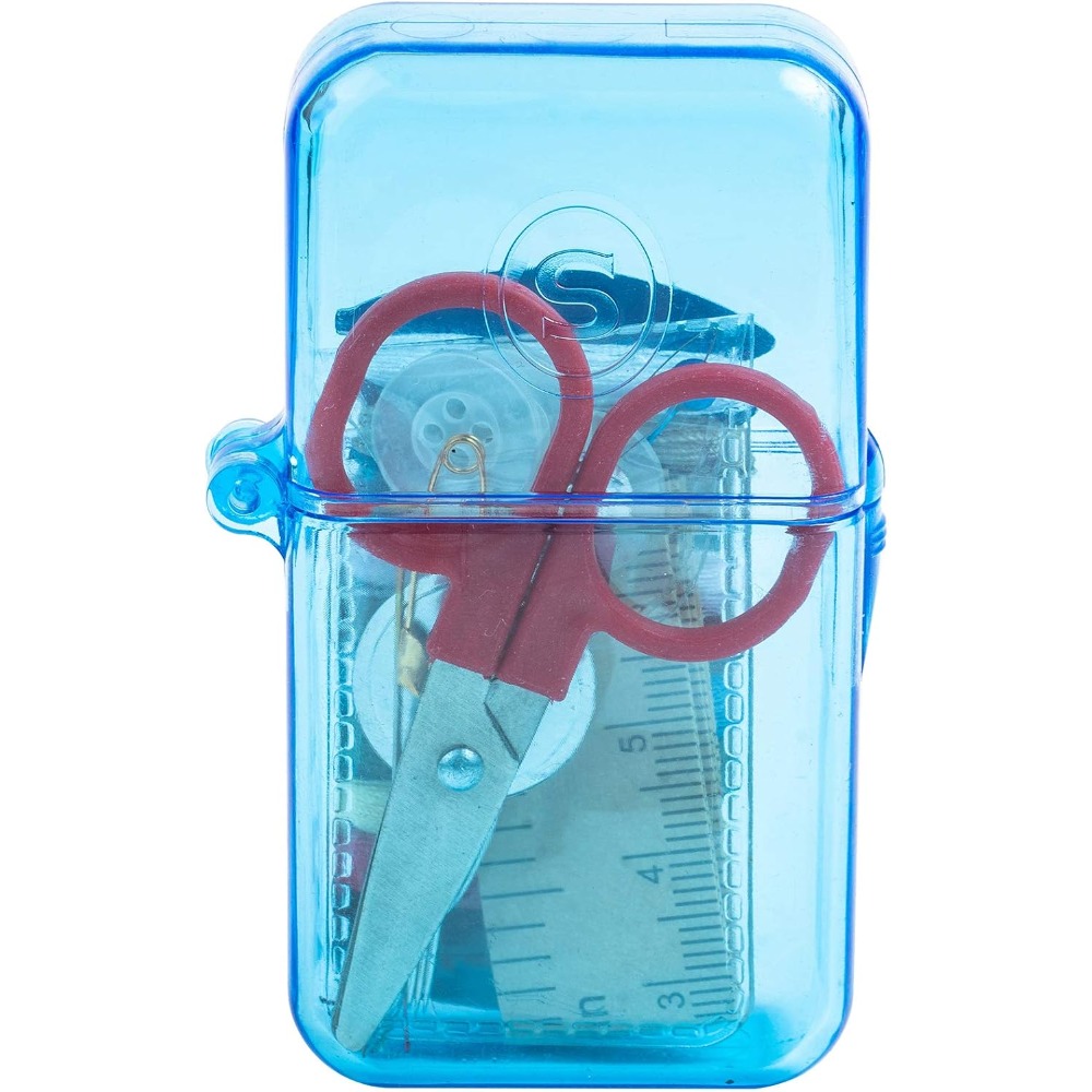 휴대용 바느질 세트, 바늘, 실, 단추, 가위, 손가락 - Sewing Kit 리뷰 및 가격