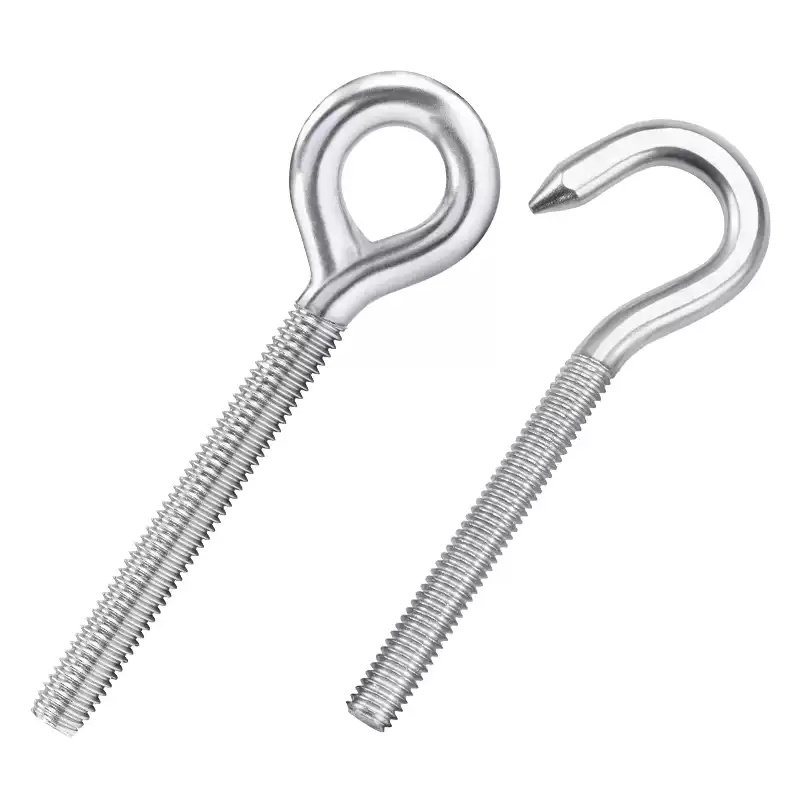 304 스테인리스 스틸 양눈 나사 볼트 M4 M5 M6 - Hook Eye Fastener 리뷰 및 가격