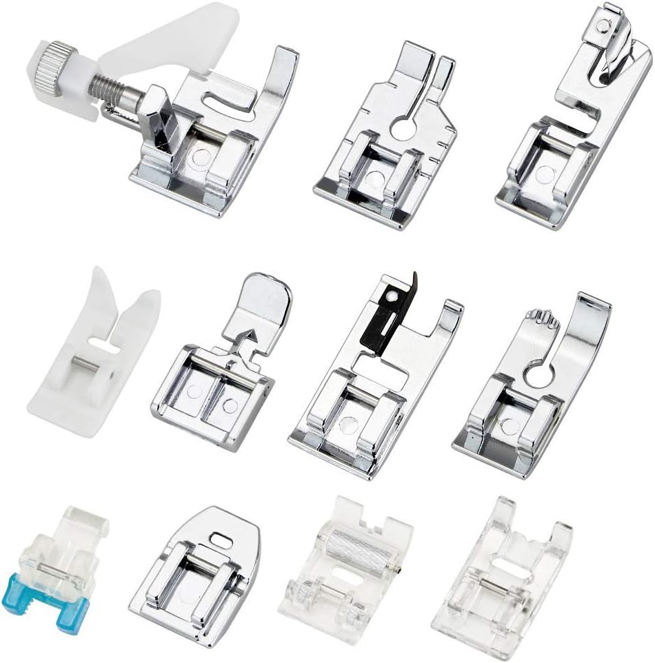 11종 프레서 풋 세트 - 브라더, 싱어, 베이비락,  - Sewing Kit 리뷰 및 가격