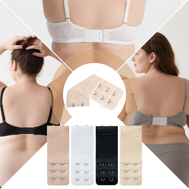 3개, 3줄 2후크 브라 연장 스트랩, 신축성, 부드럽 - Elastic Waistband Roll 리뷰 및 가격