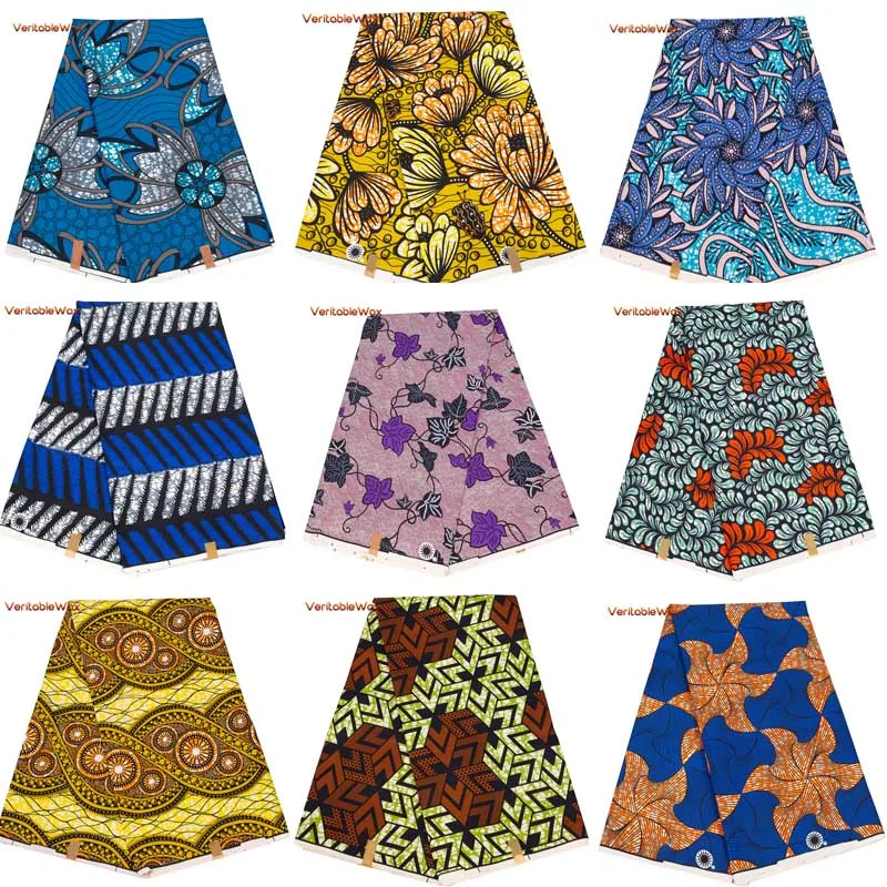 앙카라 아프리카 인쇄 패치 워크 섬유 직물 100% 폴 - Sewing Batik 리뷰 및 가격