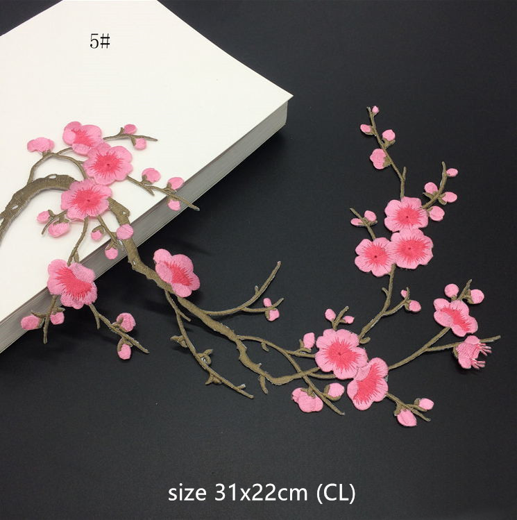 27 색상 10 Pcs 큰 꽃 수 놓은 패치 철에 바느 - Sewing Id 리뷰 및 가격