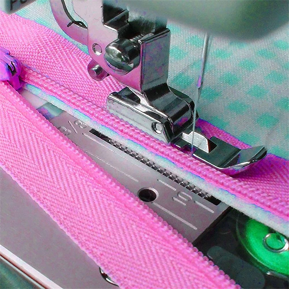 재봉 액세서리 노루발 좁은 지퍼 발 재봉틀에 낮은 생크 - Zipper Foot Presser 리뷰 및 가격