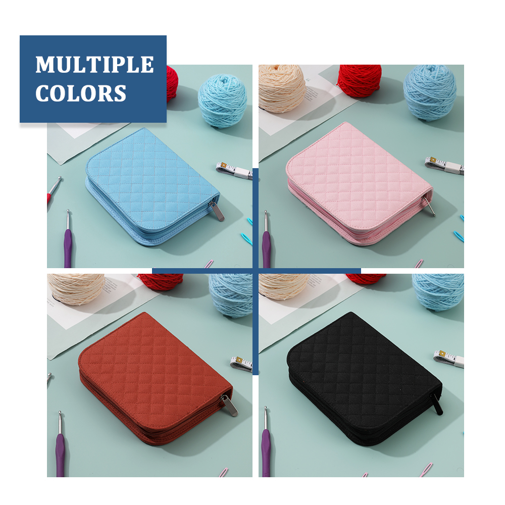빈 코바늘 보관 가방 뜨개질 바늘 정리 가방 휴대용 D - Sewing Tas 리뷰 및 가격