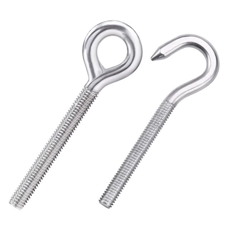 304 스테인리스 스틸 양눈 나사 볼트 링 걸이 훅 기 - Hook Eye Fastener 리뷰 및 가격
